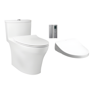 ONE-PIECE Toilet w/ Tornado Flush System (MS885V) + Washlet S7 (TCF4911Z#NW1)