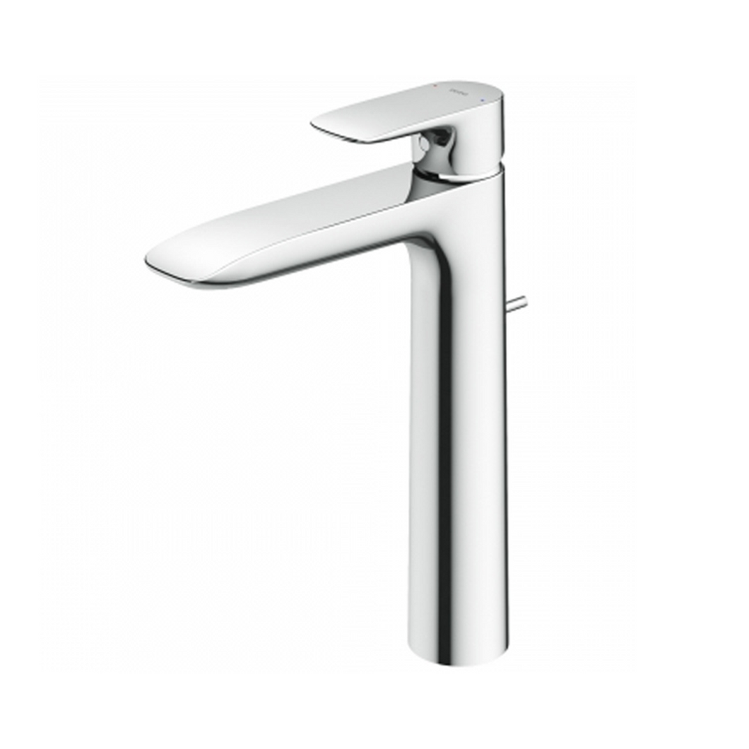 GA Series Single Lever Lavatory  Faucet for Semi-Tall Vessel (w/ Pop- up Waste)
