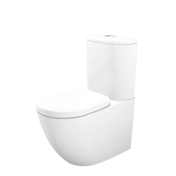 Basic + Close Coupled Toilet (S-Trap) w/ Cefiontect (CST761DV)